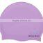 Waterproof silicone swimming race cap custom