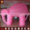 2015 Outdoor event attractive promotion inflatable pink elephant