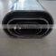 galvanised flat oval steel pipe price