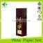 Single bottle wine gift box wine glass bottle holder