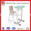 Folding study chair and table/Student desk and chair,classroom furniture