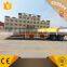 Steel Material Container Iso 3 Axle Flat Bed Semi Trailer Truck And Trailer Dimensions For Sale