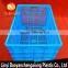 1035x678x540mm plastic vegetable basket for transportation with wheels