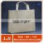 custom writing and shape fabric velvet tote bag for shopping