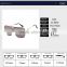 New Fashion Men's Sunglasses Conjoined Spectacle Lens Rimless Alloy Frame Summer Style Sun Glasses Oculos De Sol UV400 CC5032