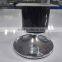 Black cylinder chrome steel home furniture sofa/bed corner legs KSL8237