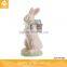 Life Like Easter Unpainted Polyresin Rabbit 2016 Easter Decoration