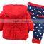 2015 Latest developed fancy baby winter warm set