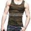 2015 Latest design Mens cotton camo vest