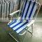 Folding tubular metal chair