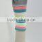 multi stripe 5 toe sock