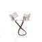 strip conector with 15cm long wire,10mm for 5050 SMD led single color strip;no need soldering