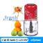 Electric food chopper/processor double blades