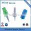 MZ-001-4A perfume pump fine mist sprayer with ribbed closure 18/410 colourful spray