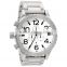 YB 2102 quartz high quality big face watch full 316l stainless steel watch