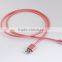 USB mobile pbone cables 2 in 1 connector data cable for ios and Android phones