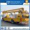 High Quality Fully automatic hydraulic operation aerial platform vehicle factory price