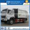 Diesel Engine Type and Turbocharger Type 10-12 CBM Howo ZZ 2axles compression garbage truck sale
