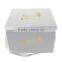 High quality white Flower boxes with gold Logo