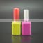 wholesale 10ml empty coloured nail UV gel polish bottle with white cap