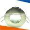 new round bathroom light aluminum alloy white downlight recessed Europe LED spotlight indoor ceiling light MR 16 GU10 GU5.3