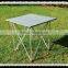 wholesale camping aluminum light folding table in bulk