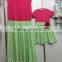 2016 Newly Made Koya Mother And Daughter Matching Dress 100% Cotton Mother And me Dress