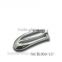 High end silver strap buckle for women