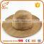 Rope decorated handmade fedora formal felt top hat for weddingss