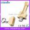 Wooden or bamboo guitar usb flash drives with key ring for promo