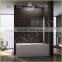 New design frameless brass hinge shower bath screen EX-233