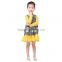 Comfortable yiwu baby clothing 100% cotton dresses for girls of 7 years old