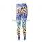 Wholesale Women Sublimation Printed Stretch Leggings Fitness Yoga Pants