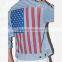 Hot Sale Cool Style US Flag Screen Printed Denim Jackets (JXY025)