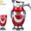 glass silver design water drinware set
