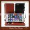 Cheap price luxury leather cover case for iphone 6 wallet wholesale
