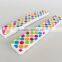 Korean quality custom personalized colorful double side nail file colorful sponge nail buffer manicure tools factory
