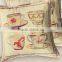 Home Decor 100% polyester custom printed cushion cover