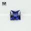 Wholesale Artificial 6x6MM Square 34# Sapphire Blue Corundum Gemstone