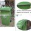 Green waste bin with lid for garbage collections/bulky waste collections