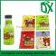Good quality free sample wholesale pvc shrink wrap bottle label for drinking packaging