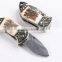 OEM custom made damascus pocket folding knife line lock