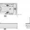 SS-2.0 doors hardware stainless steel double swing Glass Door Floor Spring ,door floor hinges