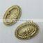 custom logo metal badge shinny gold color finished Arts and crafts artware