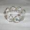 Best Selling Crystal Silver Napkin Ring