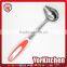 Novel design TPR handle FDA LFGB Grade stainless steel gravy sauce ladle