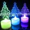 hot sale 7 color acrylic christmas gift night lamp
