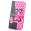 leather wallet cases for NOKIA Lumia 535 pu leather flip cover with stand