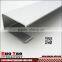 6000 Series Silver Anodized U Channel Aluminum Extrusion Profile