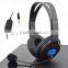 For PS4 headset with Volume Control and Mic Black